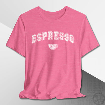 Espresso Cup Varsity T-Shirt