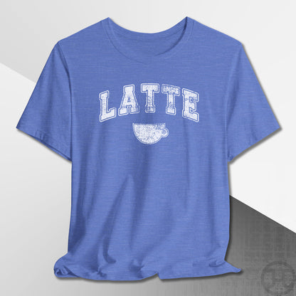 Latte Cup Varsity T-Shirt