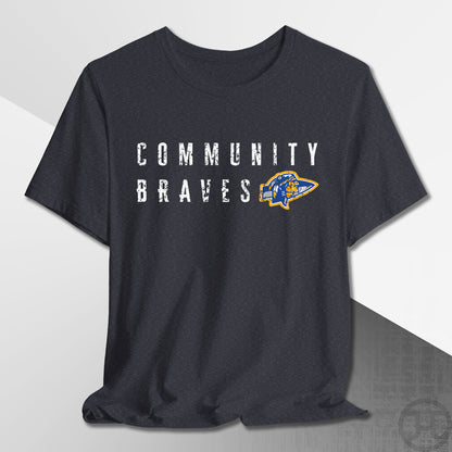 Community Braves Arrow Logo T-Shirt