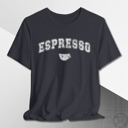 Espresso Cup Varsity T-Shirt