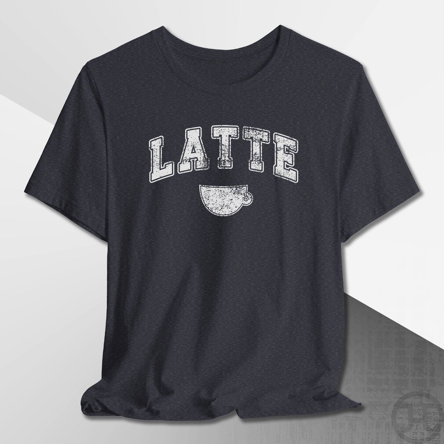 Latte Cup Varsity T-Shirt