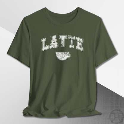 Latte Cup Varsity T-Shirt