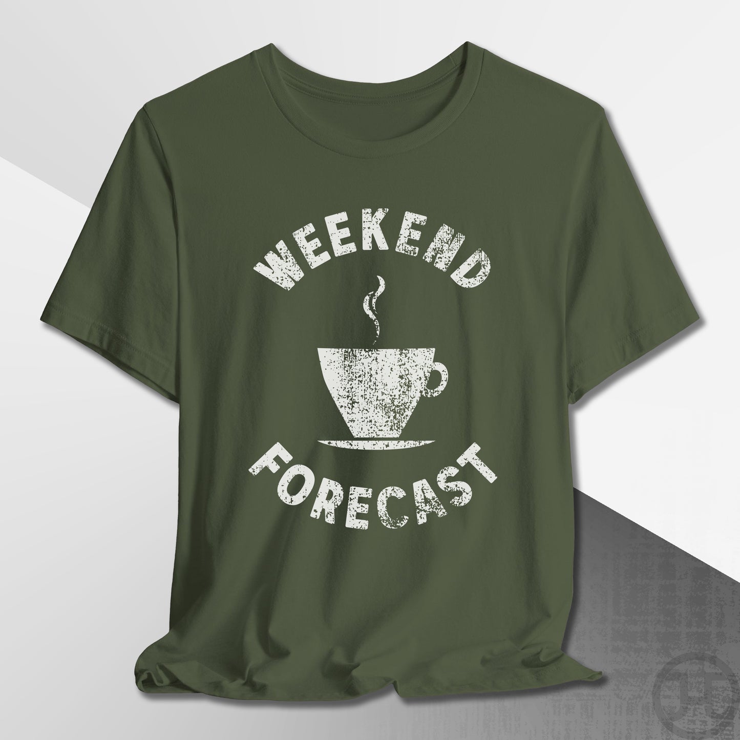 Weekend Forecast Coffee Cup T-Shirt