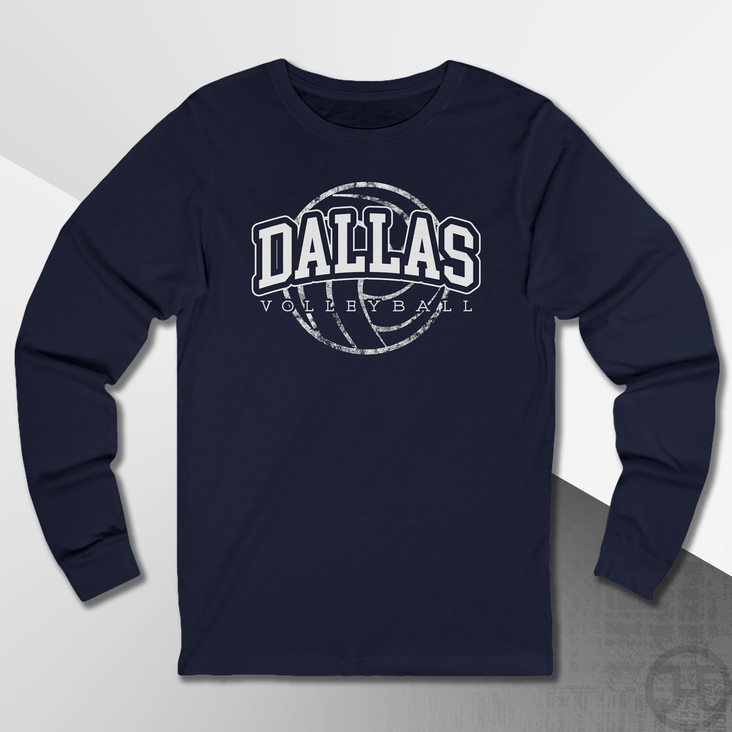 Dallas Volleyball Long Sleeve T-Shirt w/Name