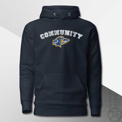 Community Braves Arrow Logo Hoodie