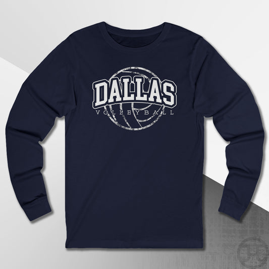 Dallas Volleyball Long Sleeve T-Shirt