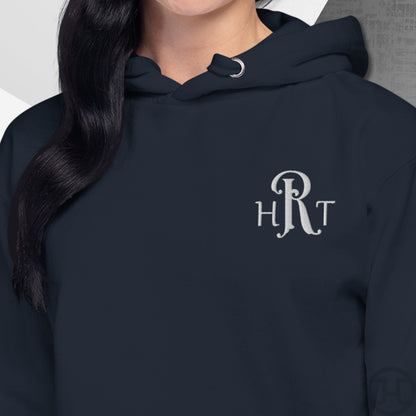 Embroidered 3-Letter Monogram Hoodie