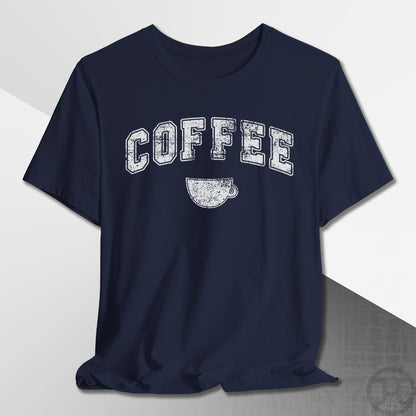 Coffee Cup Varsity T-Shirt
