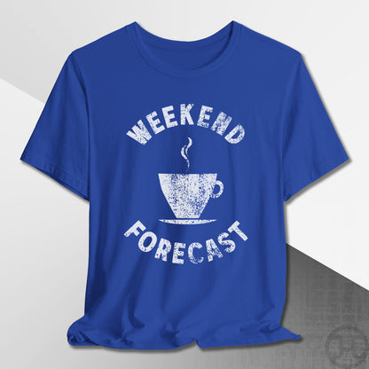 Weekend Forecast Coffee Cup T-Shirt