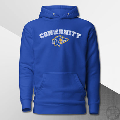 Community Braves Arrow Logo Hoodie