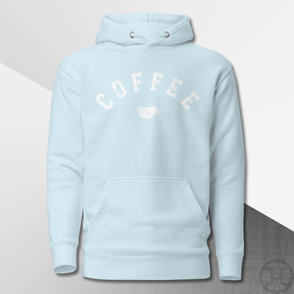 Coffee Cup Varsity Premium Hoodie