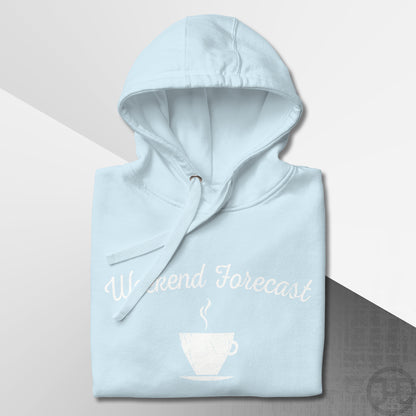 Weekend Forecast Coffee Cup Premium Hoodie